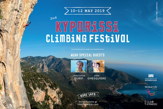 Climb Greece | Save the date! 2nd Kyparissi Climbing Festival, 10-12 May  2019
